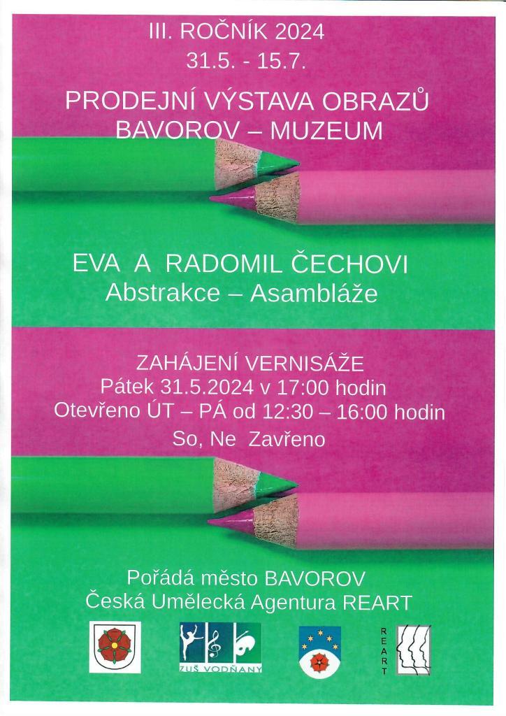 Plakát Eva a Radomil Čechovi