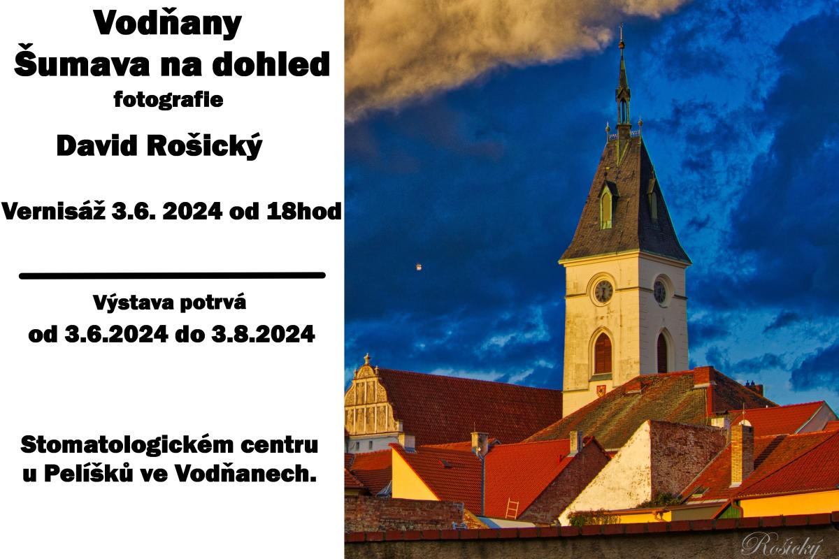 Plakát Vodňany / Šumava na dohled