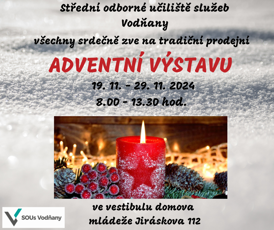 Plakát Adventní prodejní výstava