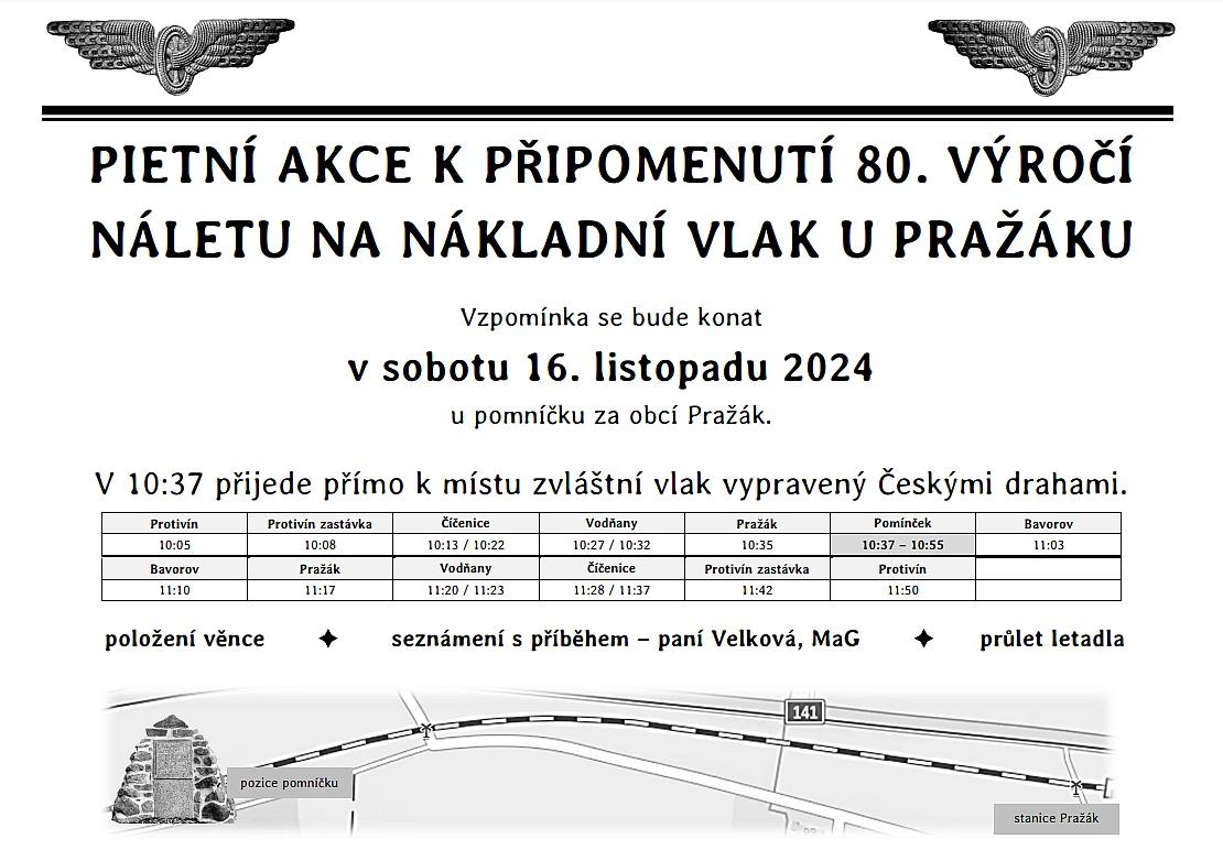 Plakát Vzpomínkové setkání