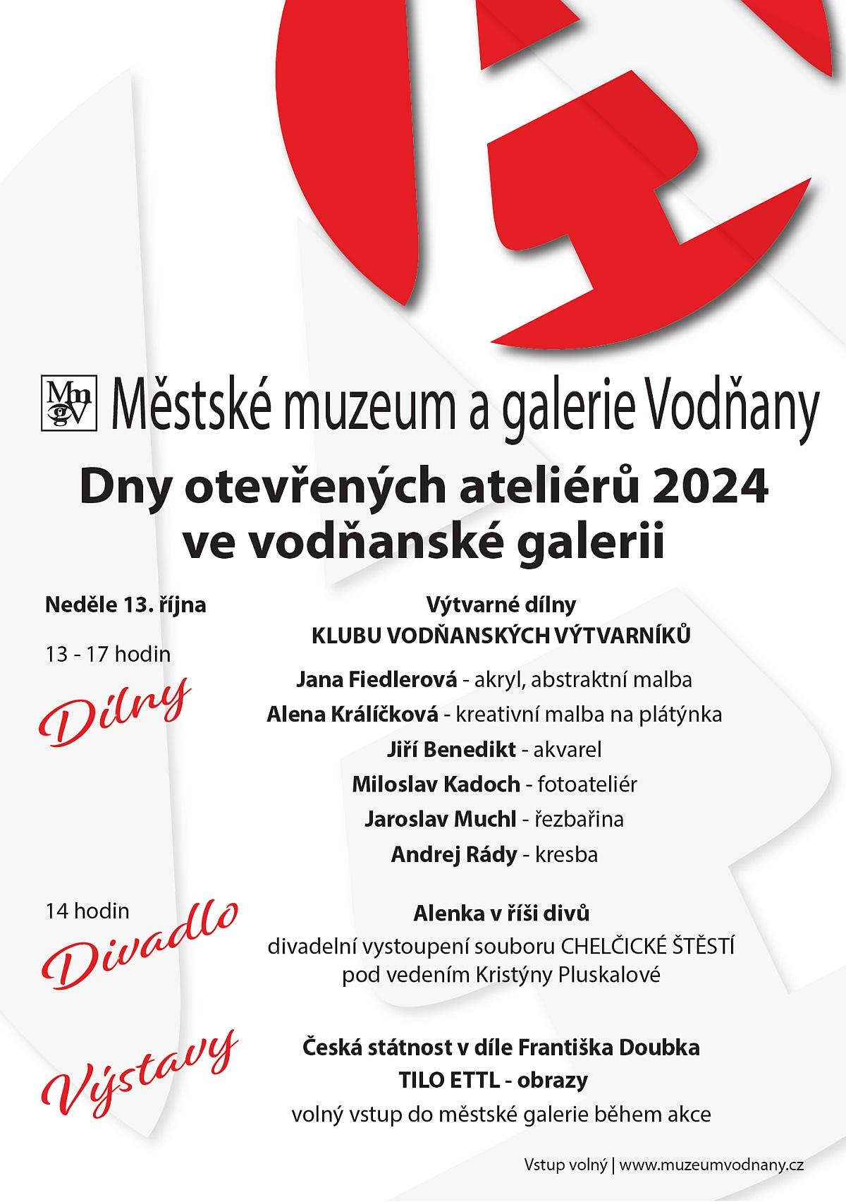 Plakát Dny otevřených ateliérů 2024