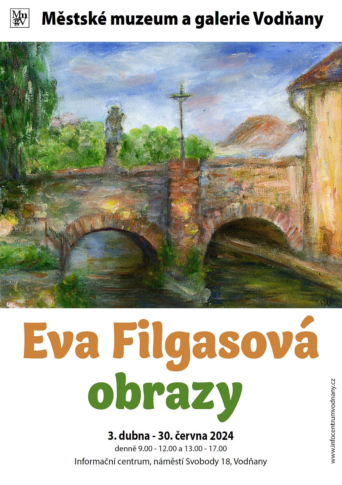 Plakát Eva Filgasová – obrazy