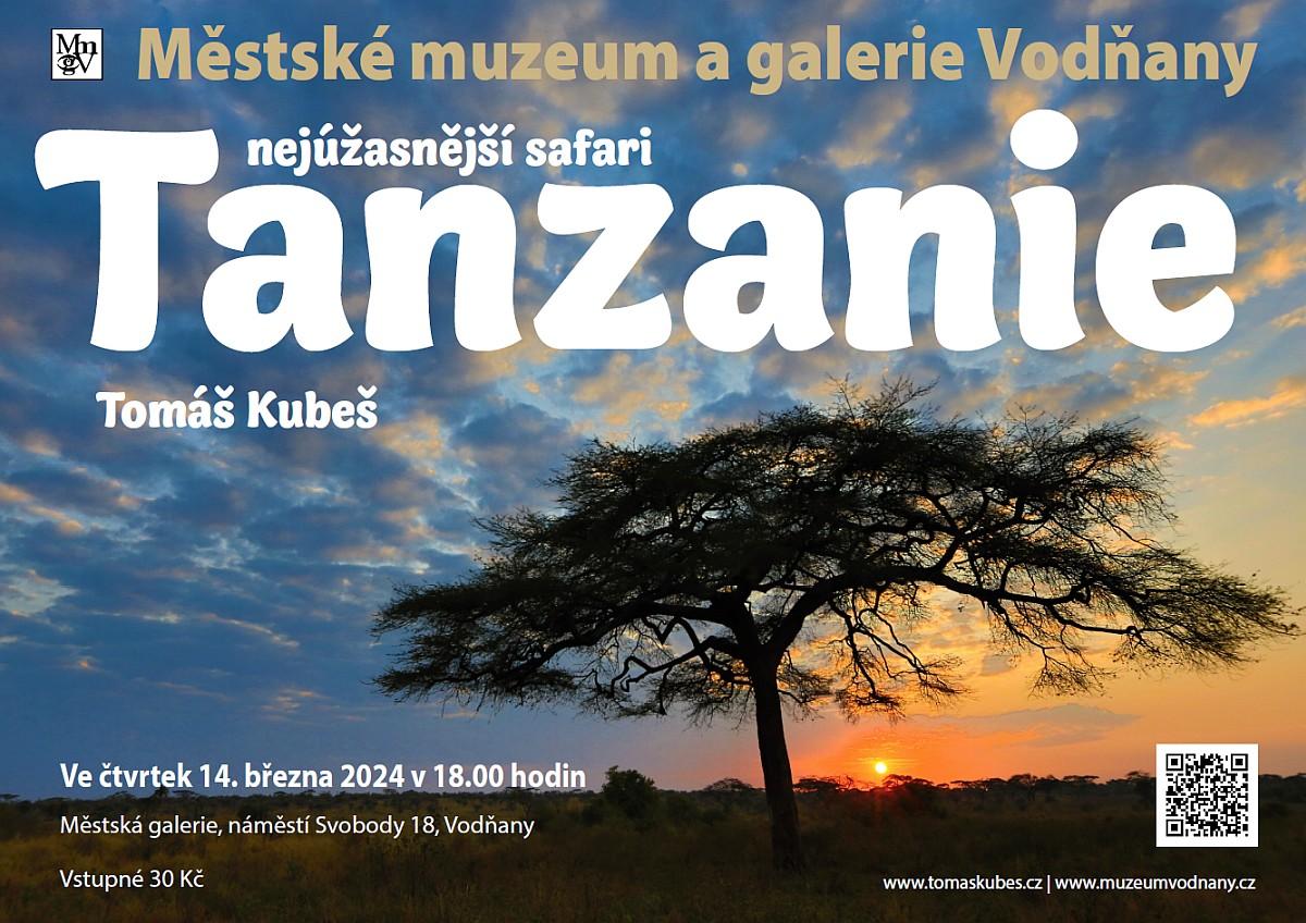 Plakát Tanzanie – nejúžasnější safari