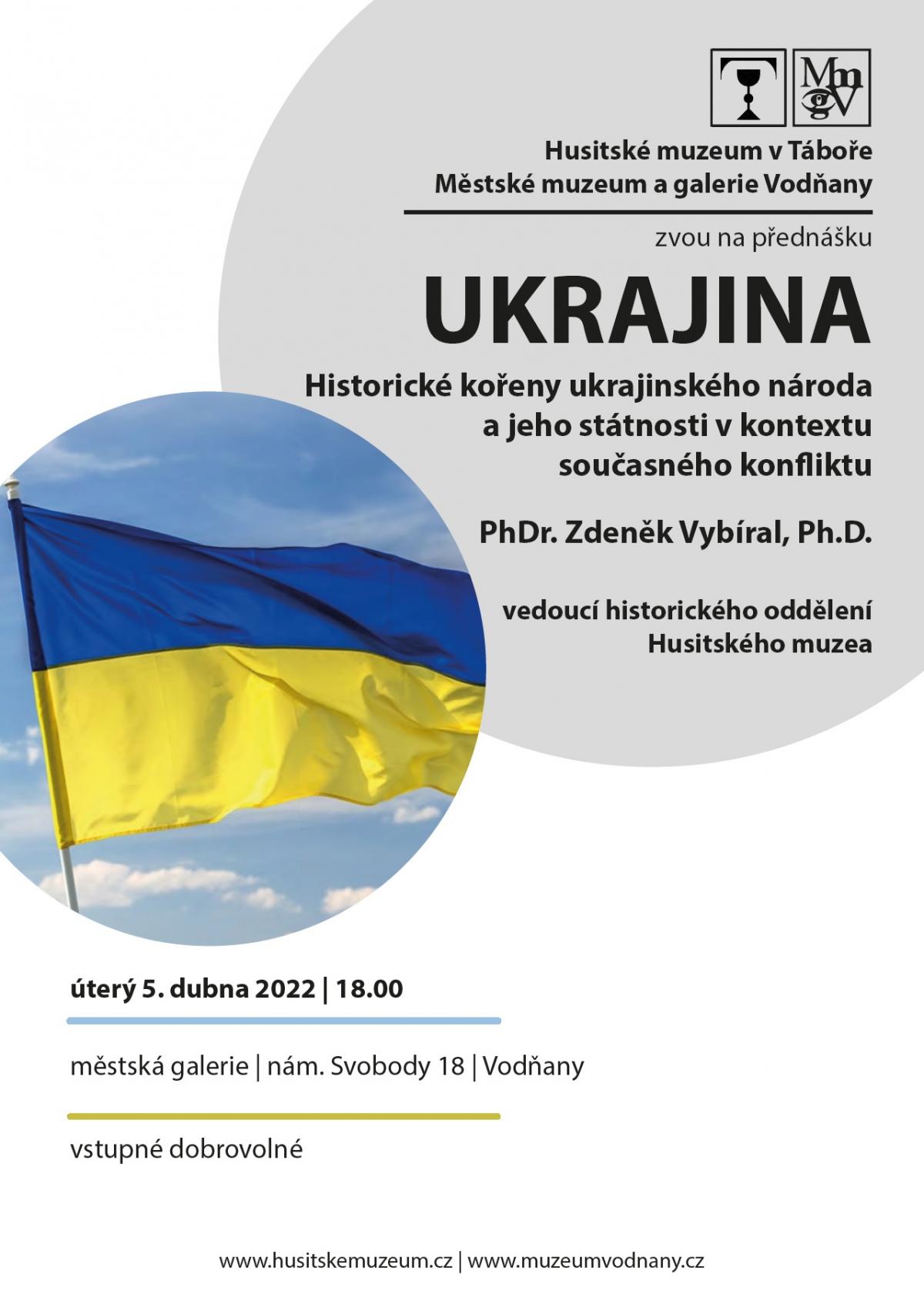 Plakát UKRAJINA - Historické kořeny ukrajinského národa a jeho státnosti. Kontext současného konfliktu.