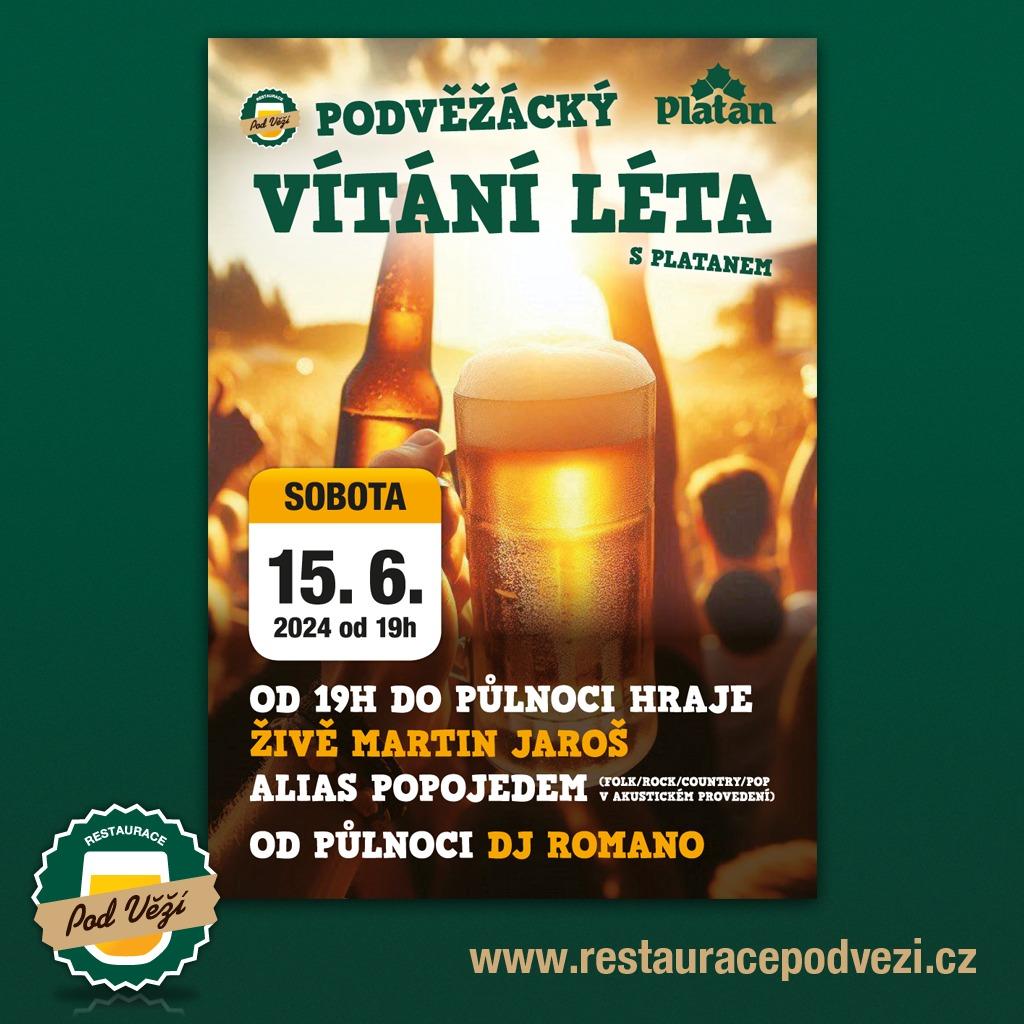 Plakát Podvěžácký vítání léta