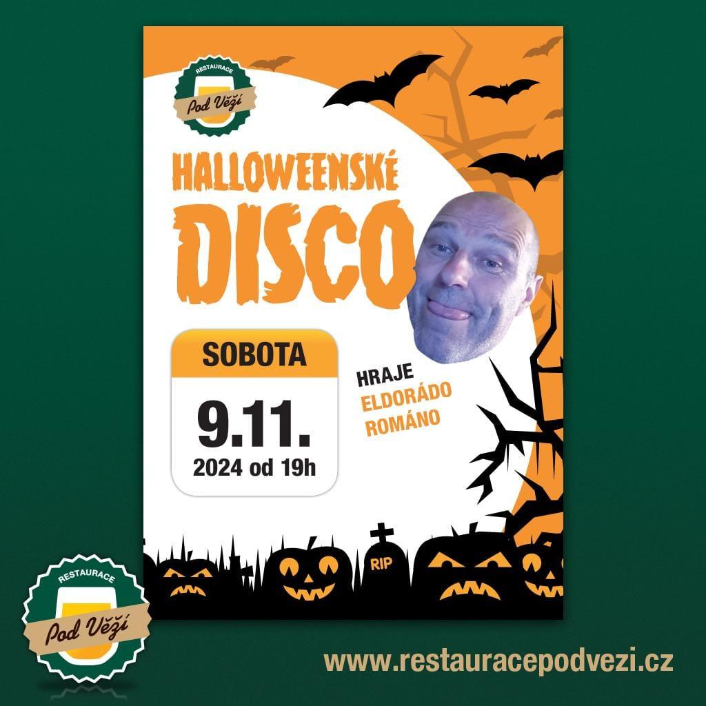 Plakát Hallovweenské disco