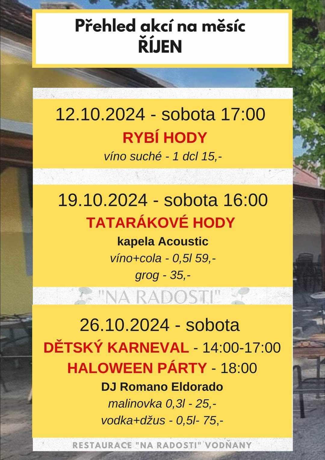 Plakát Dětský karneval, Haloween párty