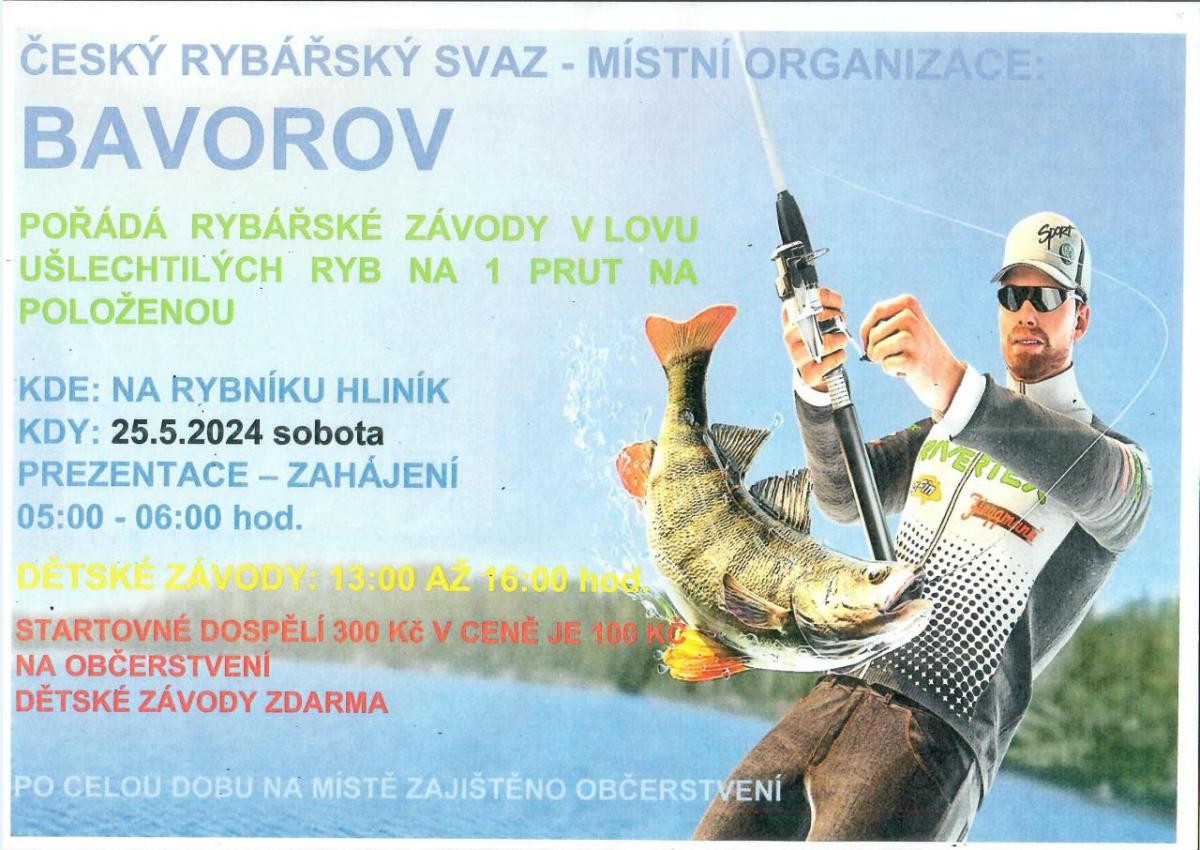 Plakát Rybářské závody na Hliníku
